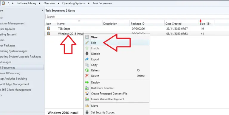 How To Display Custom Pop-up Message Box In SCCM Task Sequence