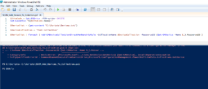 run powershell script to add devices to collections